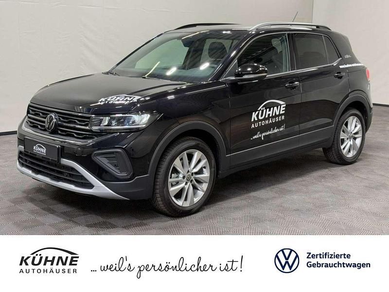 Deep black perleffekt Gebraucht 2025 VW T-Cross Goal SUV | 34.280 € - Bild 1/3