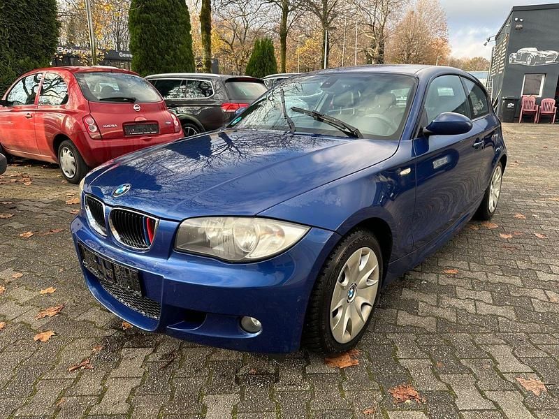 Blau Gebraucht 2008 BMW 120 Coupé M Sport Coupé | 2.490 € (Superpreis) - Bild 1/4