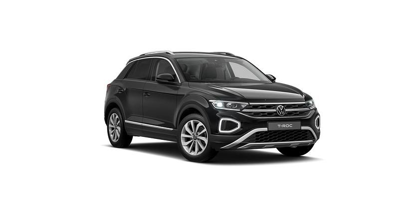 2t deep black perleffekt Gebraucht 2024 VW T-Roc Style SUV | 28.420 € (Guter Preis) - Bild 1/3