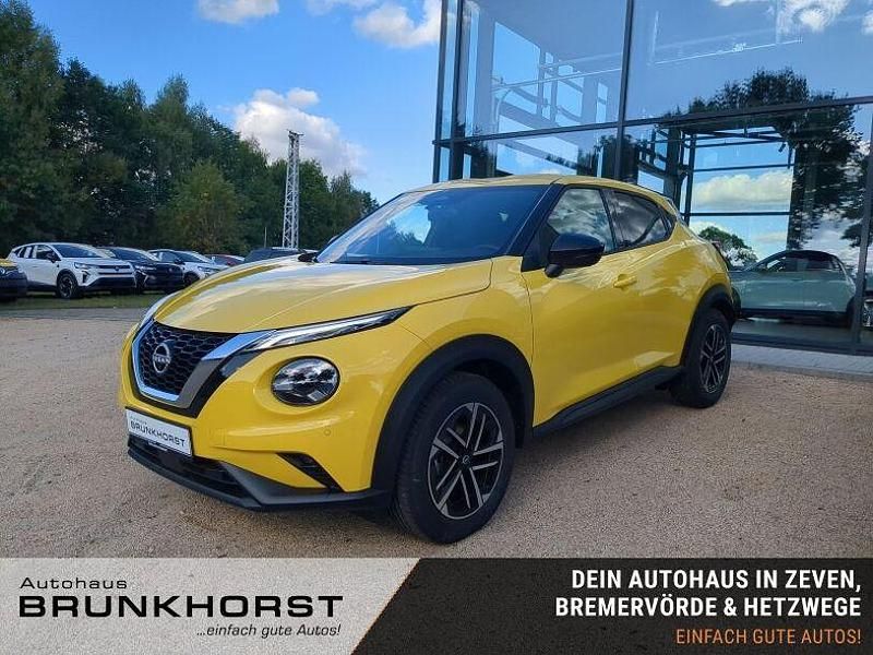 Neu Nissan Juke 360º 114 PS (83 kW) 2025 Gelb (iconicgelb) SUV