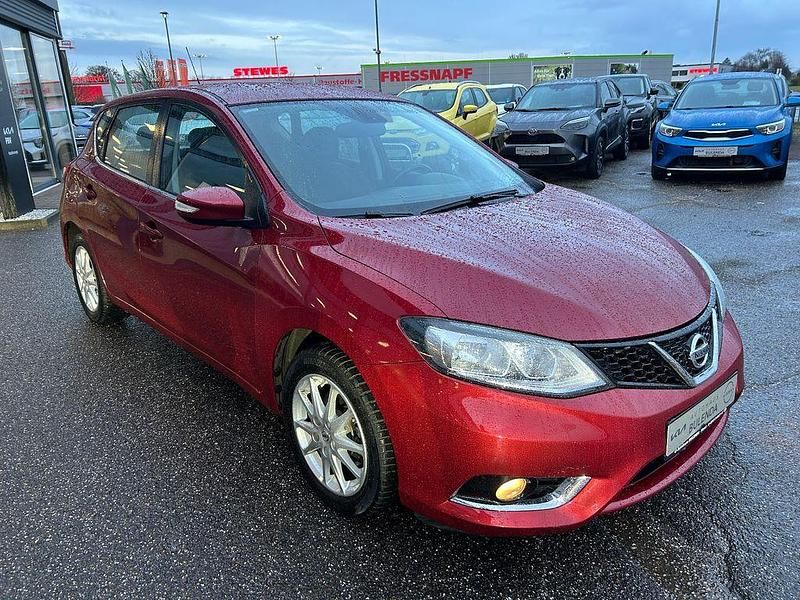 Gebraucht Nissan Pulsar Acenta 110 PS (80 kW) 2016 Rot Limousine