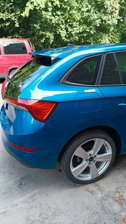 Blau Gebraucht 2021 Skoda Scala Drive Kleinwagen | 13.200 € (Superpreis) - Bild 1/4
