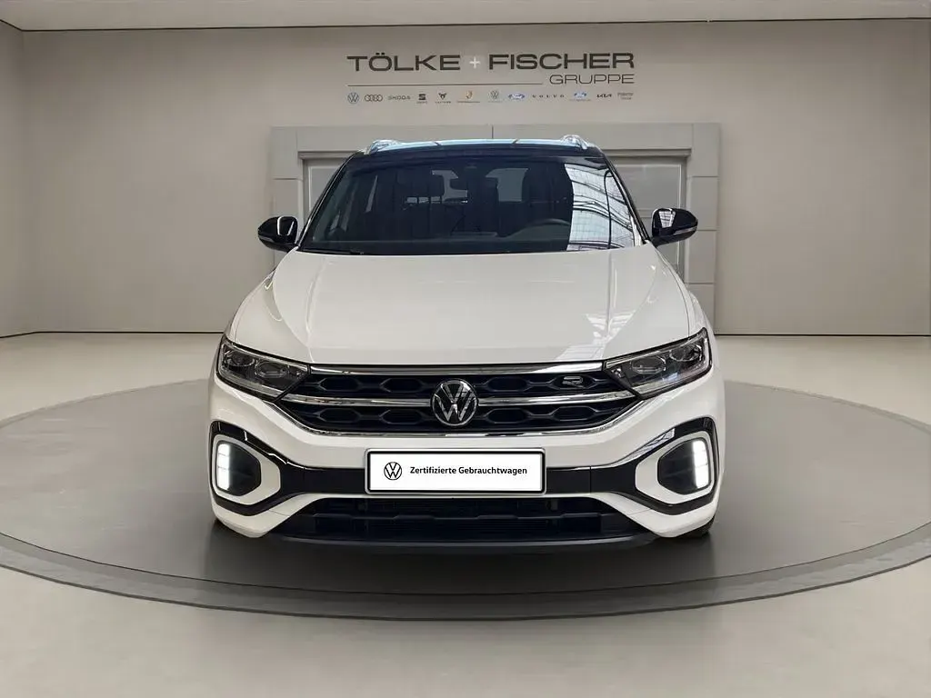 Gebraucht VW T-Roc R-line 150 PS (110 kW) 2023 Weiß SUV