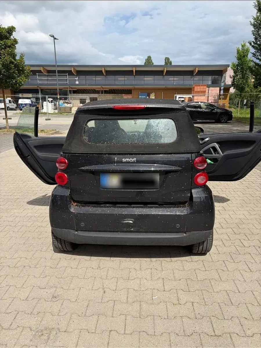 Gebraucht Smart ForTwo Cabrio 71 PS (52 kW) 2008 Schwarz Cabrio