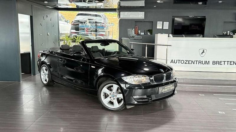 Schwarz Gebraucht 2008 BMW 120 Cabriolet Advantage Cabrio | 11.500 € (Teuer) - Bild 1/3