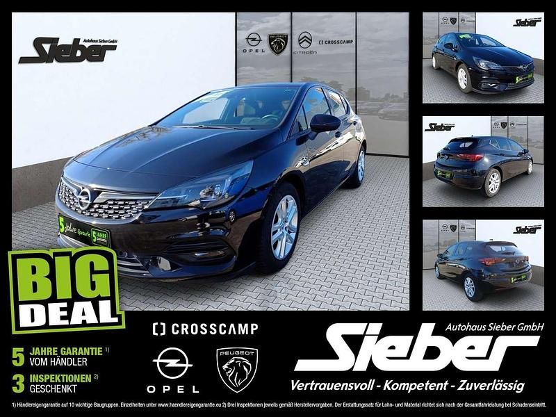 Onyx schwarz Gebraucht 2021 Opel Astra GS Line Limousine | 14.990 € (Etwas zu teuer) - Bild 1/4