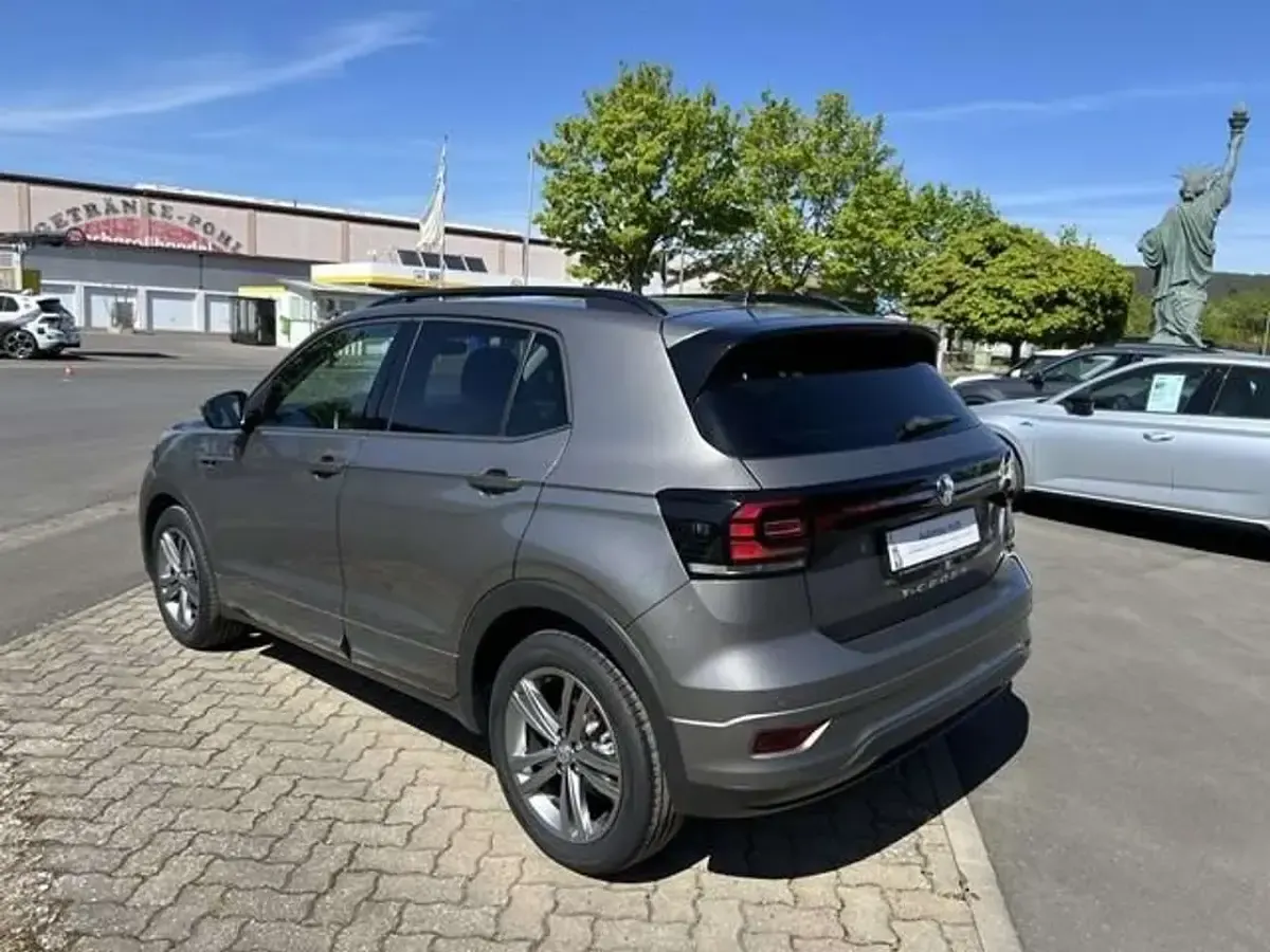Gebraucht VW T-Cross R-line 116 PS (85 kW) 2019 Limestone grey metallic SUV