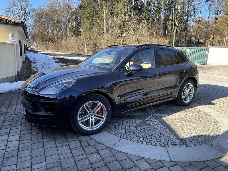 Gebraucht Porsche Macan Turbo 441 PS (324 kW) 2023 Blau SUV
