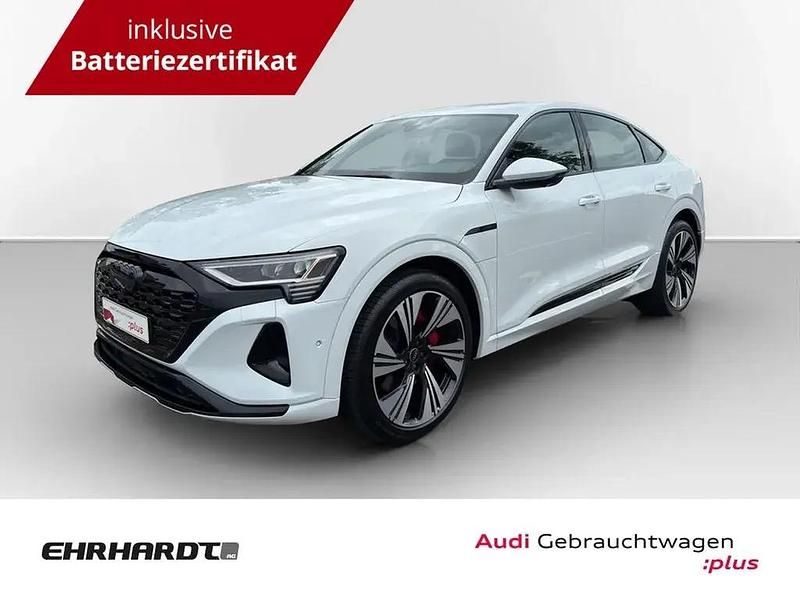Weiß Gebraucht 2024 Audi Q8 e-tron S-Line SUV | 77.990 € - Bild 1/3