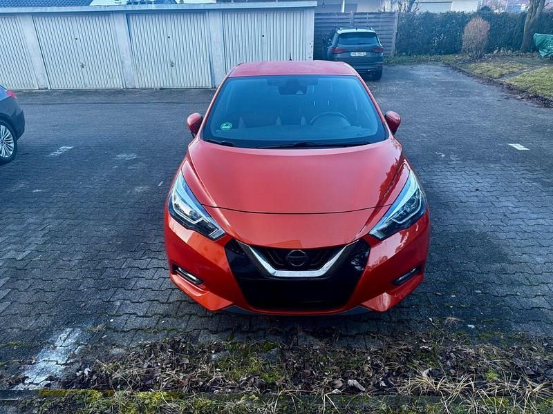 Gebraucht Nissan Micra Tekna 101 PS (74 kW) 2020 Orange Kleinwagen