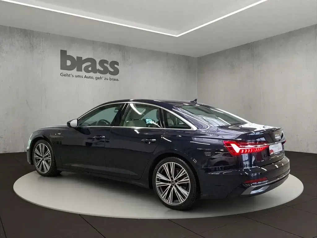 Brugt Audi A6 S-Line 286 HK (210 kW) 2024 Blå Sedan