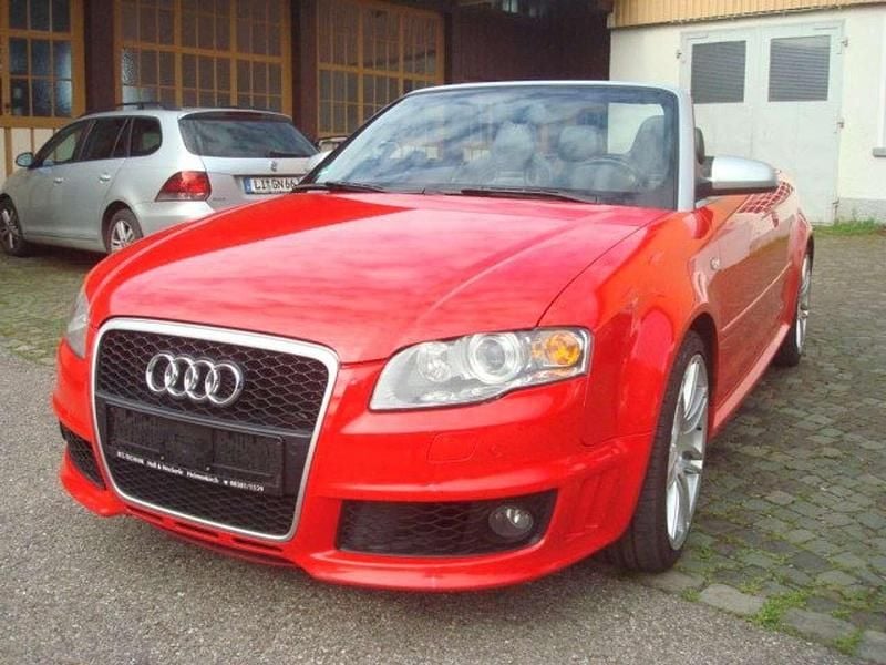 Gebraucht Audi RS4 420 PS (308 kW) 2006 Misanorot perleffekt Cabrio