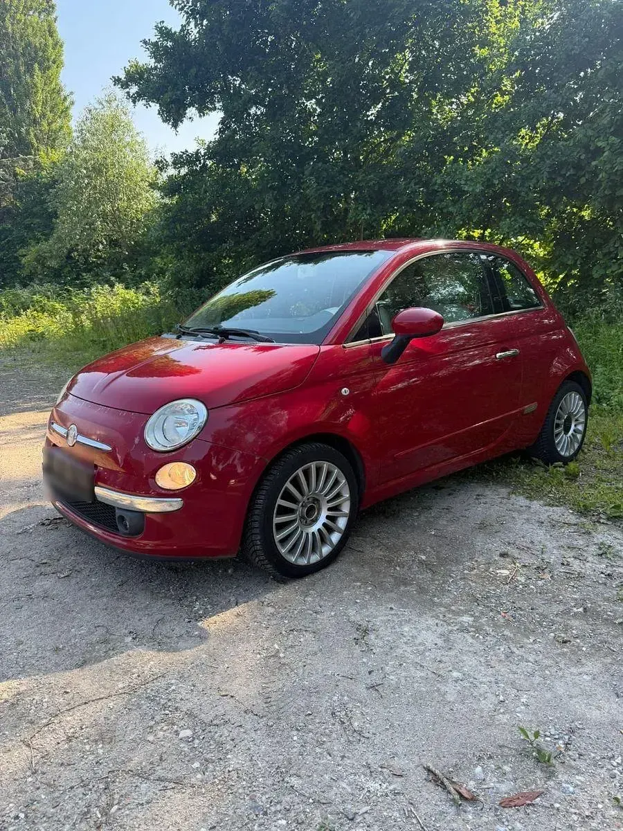 Gebraucht Fiat 500 Lounge 69 PS (50 kW) 2009 Rot Cabrio