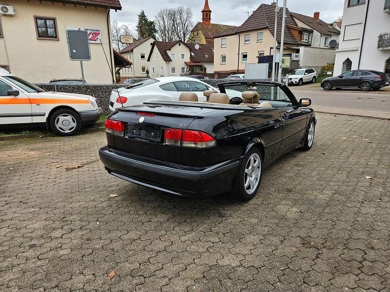 Gebraucht Saab 9-3 Cabriolet 220 PS (161 kW) 1999 Schwarz Cabrio