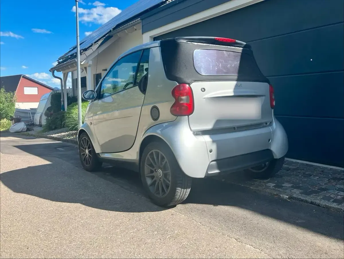 Gebraucht Smart ForTwo Cabrio Passion 42 PS (30 kW) 2002 Silber Cabrio