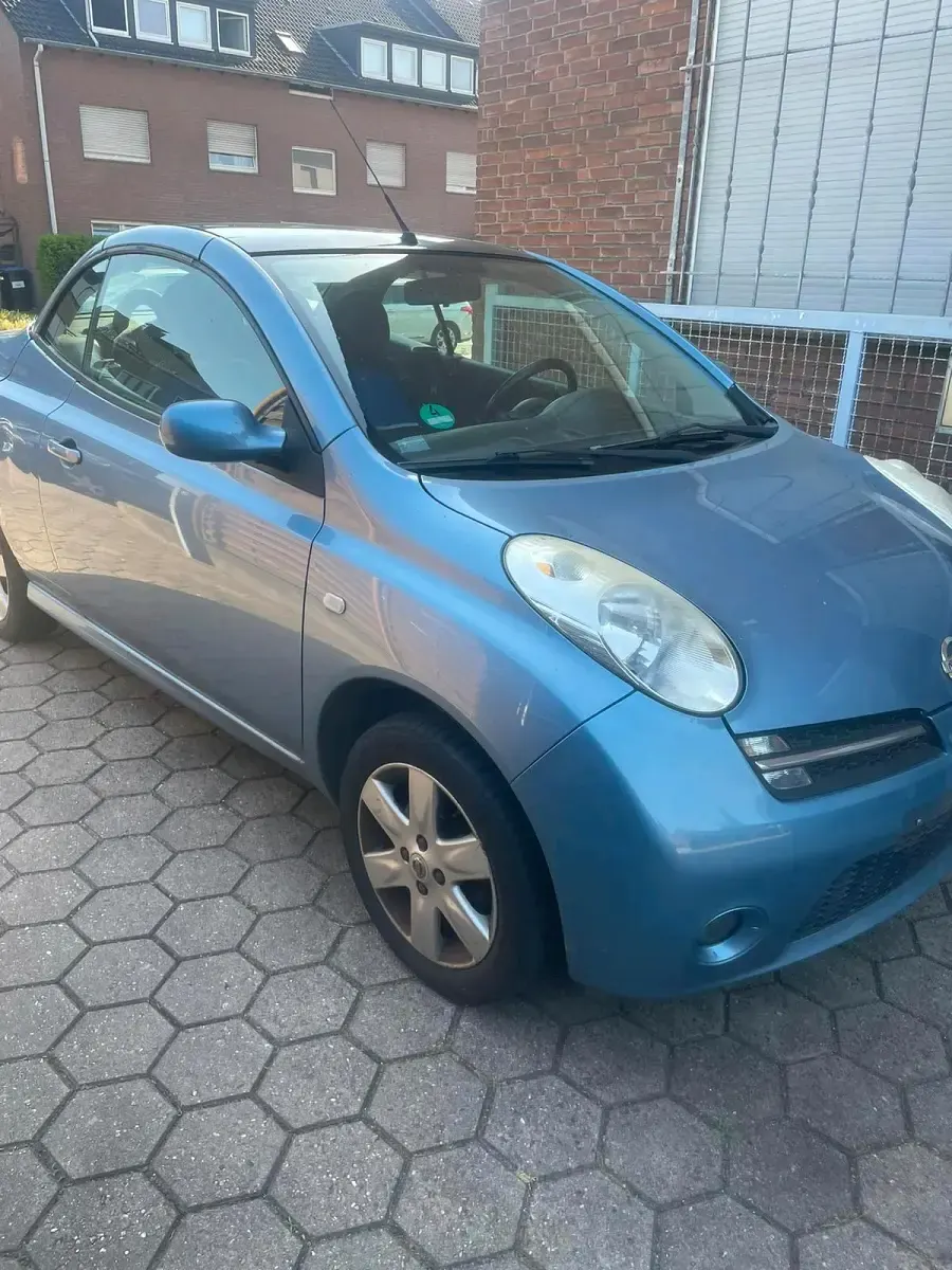 Gebraucht Nissan Micra 90 PS (66 kW) 2006 Blau Cabrio