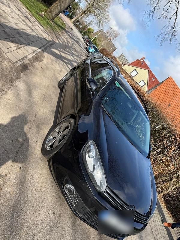 Gebraucht VW Golf VI 140 PS (102 kW) 2010 Schwarz Kleinwagen
