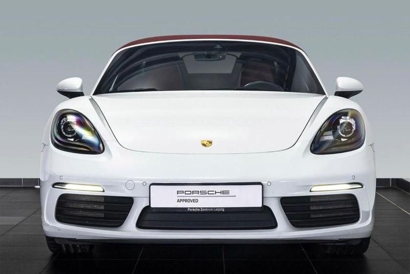 Weiß Gebraucht 2021 Porsche Boxster Cabrio | 59.900 € (Etwas zu teuer) - Bild 1/4