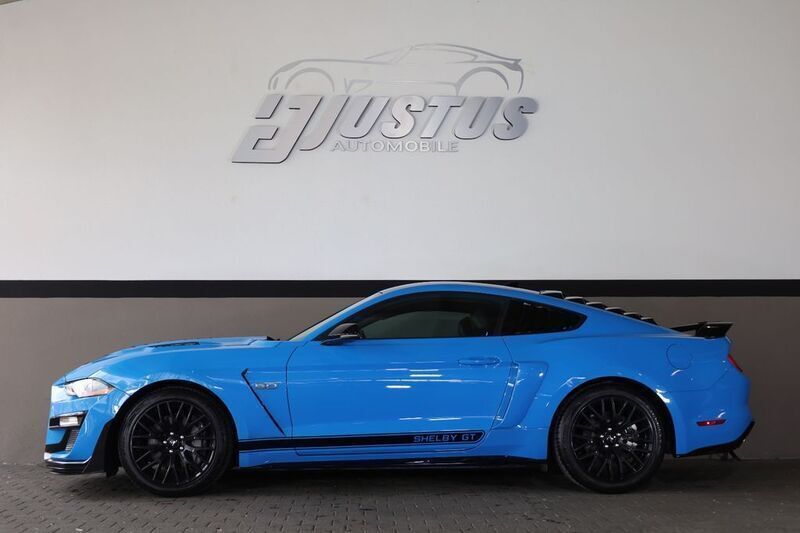 Gebraucht Ford Mustang GT 460 PS (338 kW) 2023 Grabber blue metallic Coupé
