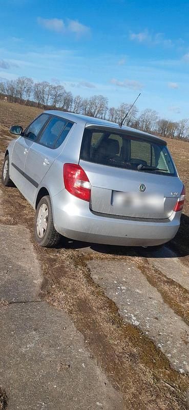 Gebraucht Skoda Fabia 75 PS (55 kW) 2010 Silber Kleinwagen