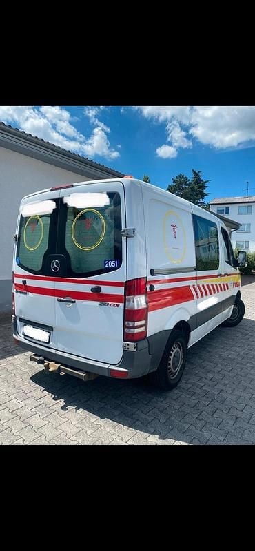 Weiß Gebraucht 2012 Mercedes Sprinter Van | 11.600 € (Teuer) - Bild 1/4