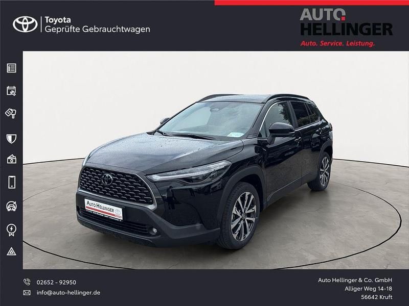 Schwarz Gebraucht 2025 Toyota Corolla Cross Team SUV | 37.990 € (Fairer Preis) - Bild 1/4