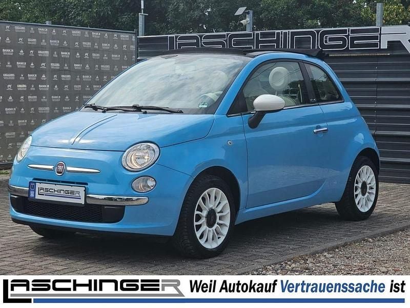 Blau Gebraucht 2013 Fiat 500C Cabrio | 6.900 € (Fairer Preis) - Bild 1/4