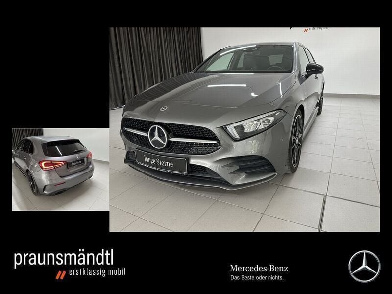 Grau Gebraucht 2021 Mercedes A180 AMG Limousine | 27.900 € (Fairer Preis) - Bild 1/4