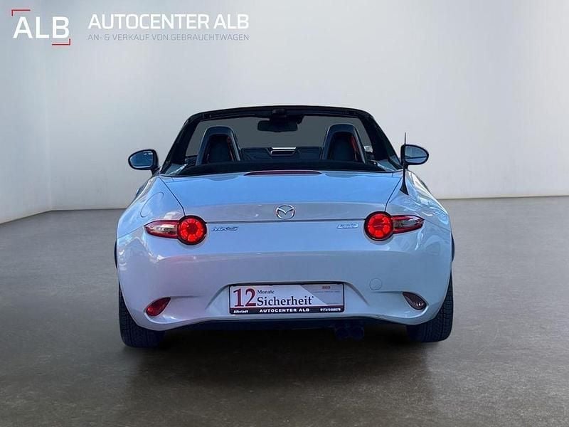 Gebraucht Mazda MX5 Exclusive-Line 131 PS (96 kW) 2016 Weiß Cabrio