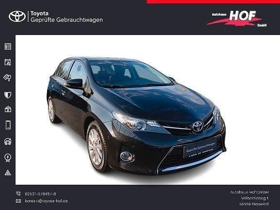 Gebraucht Toyota Auris Edition 132 PS (97 kW) 2013 Schwarz Limousine