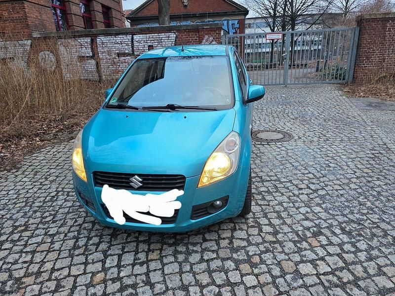Gebraucht Suzuki Splash 86 PS (63 kW) 2008 Blau Kleinwagen