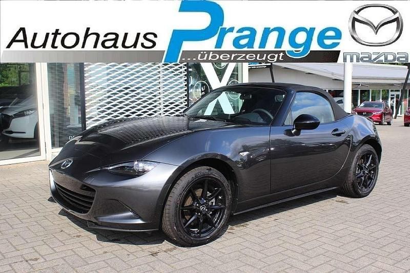 Machine gray Gebraucht 2023 Mazda MX5 Prime-Line Cabrio | 25.985 € (Fairer Preis) - Bild 1/4