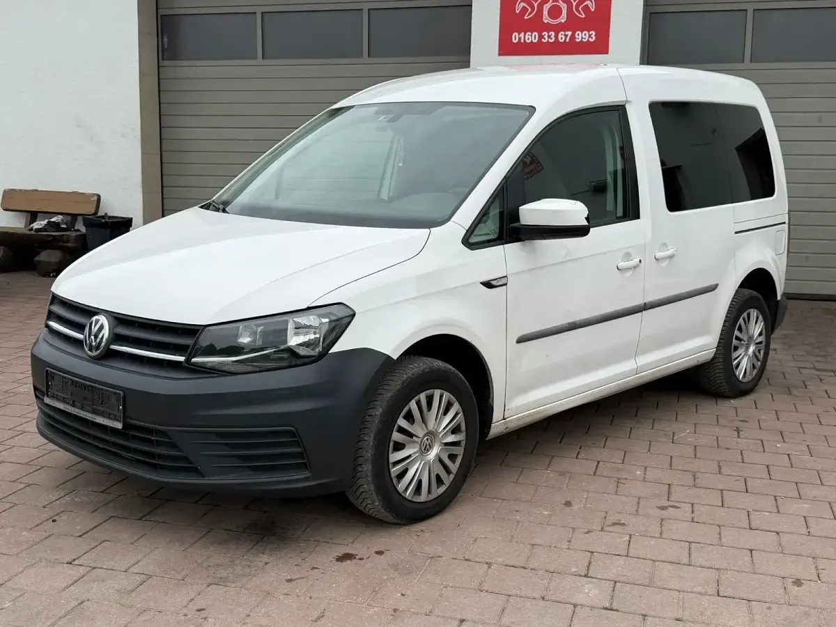 Gebraucht VW Caddy Life 75 PS (55 kW) 2019 Weiß Van / Kleinbus