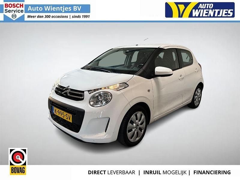 Weiß Gebraucht 2021 Citroën C1 Feel Kleinwagen | 5.349 € (Superpreis) - Bild 1/4