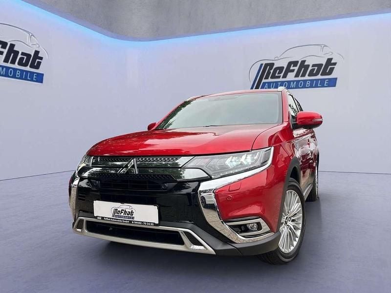 Red diamond Gebraucht 2020 Mitsubishi Outlander P-HEV Plus SUV | 22.500 € (Guter Preis) - Bild 1/4