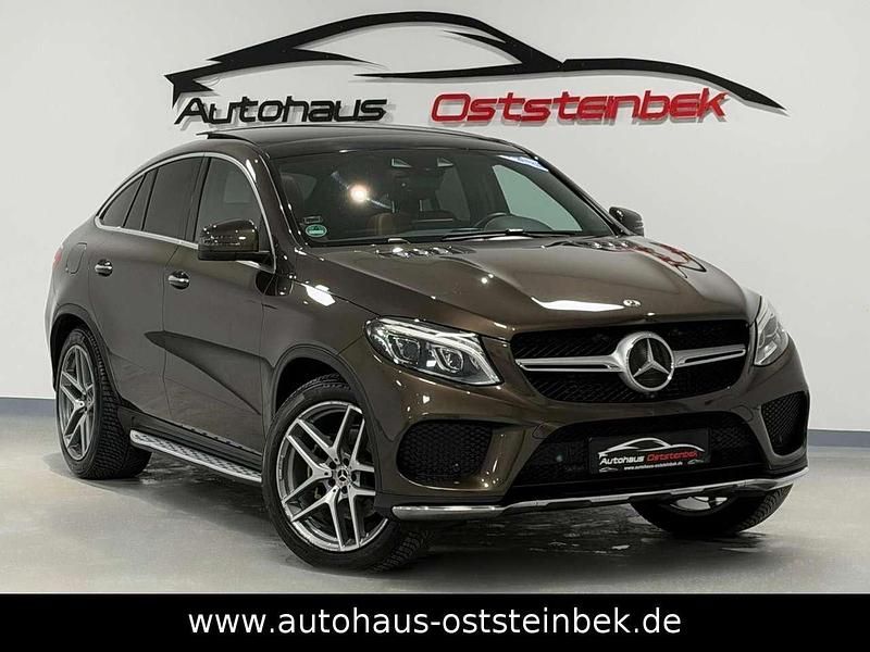 Gebraucht Mercedes GLE350 AMG line 258 PS (189 kW) 2017 Braun Coupé
