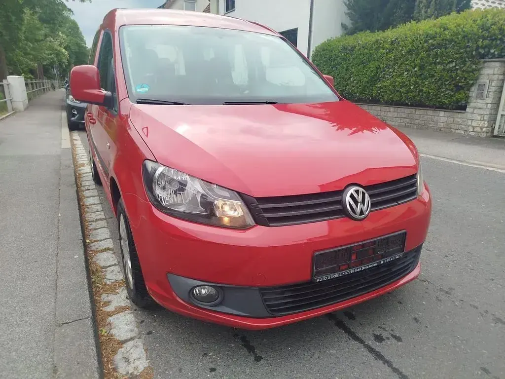 Brugt VW Caddy Trendline 102 HK (75 kW) 2013 Rød MPV