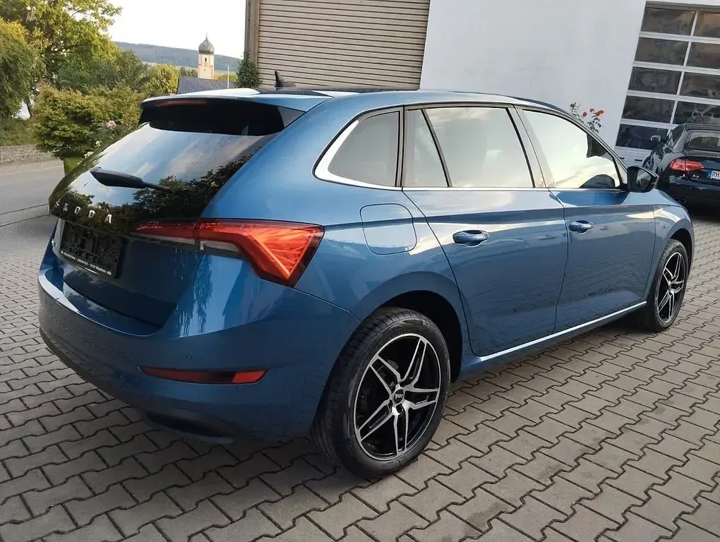 Gebraucht Skoda Scala Style 150 PS (110 kW) 2021 Blau Kleinwagen