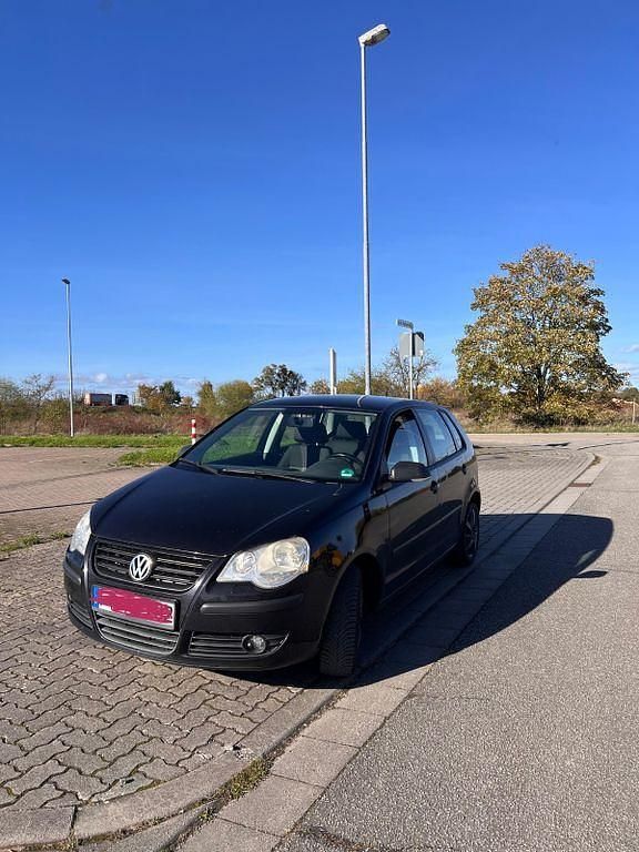 Gebraucht VW Polo Trendline 64 PS (47 kW) 2007 Schwarz Kleinwagen