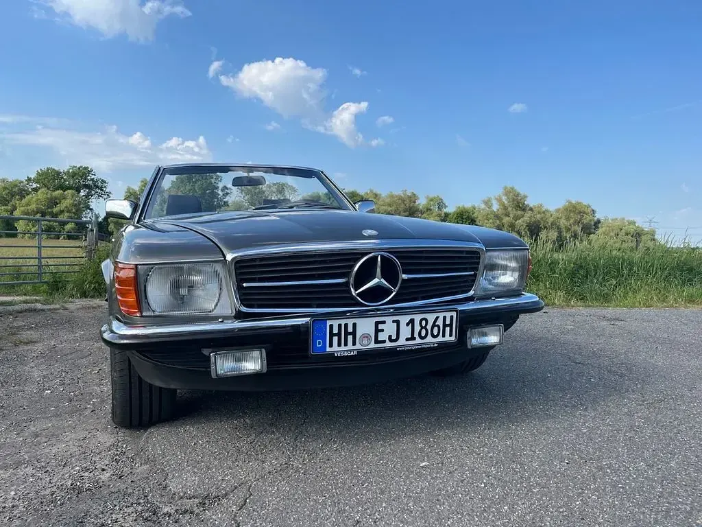 Gebraucht Mercedes SL280 174 PS (127 kW) 1985 Grau Cabrio