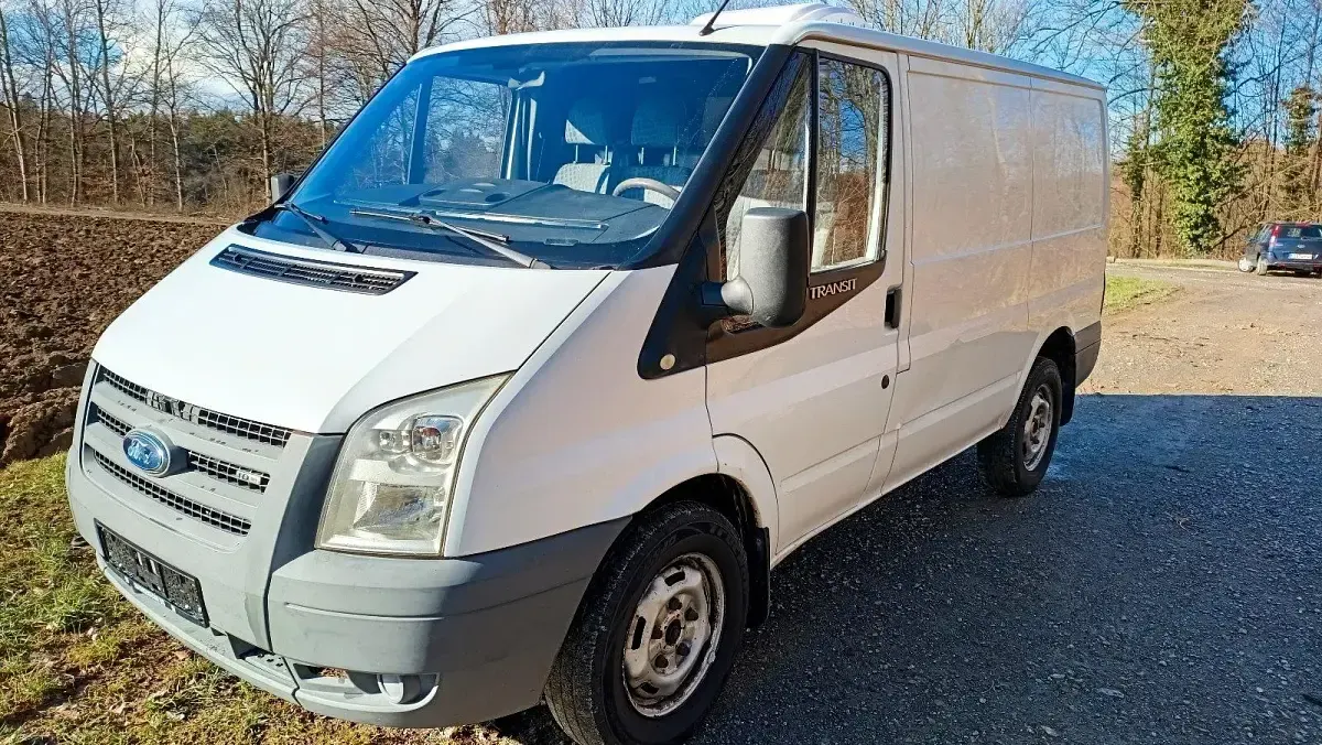 Gebraucht Ford Transit 101 PS (74 kW) 2008 Weiß Van / Kleinbus