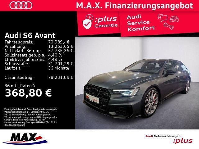 Daytonagrau perleffekt (metallic) Gebraucht 2024 Audi S6 Ambiente Kombi | 70.989 € (Etwas zu teuer) - Bild 1/3