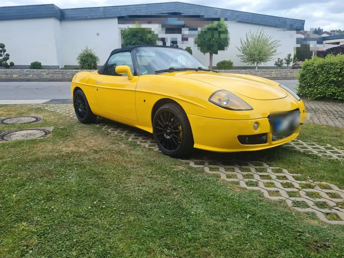 Gebraucht Fiat Barchetta 131 PS (96 kW) 2000 Gelb Cabrio