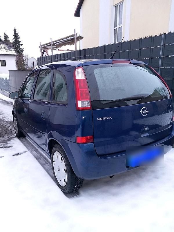 Gebraucht Opel Meriva 105 PS (77 kW) 2005 Blau Van / Kleinbus