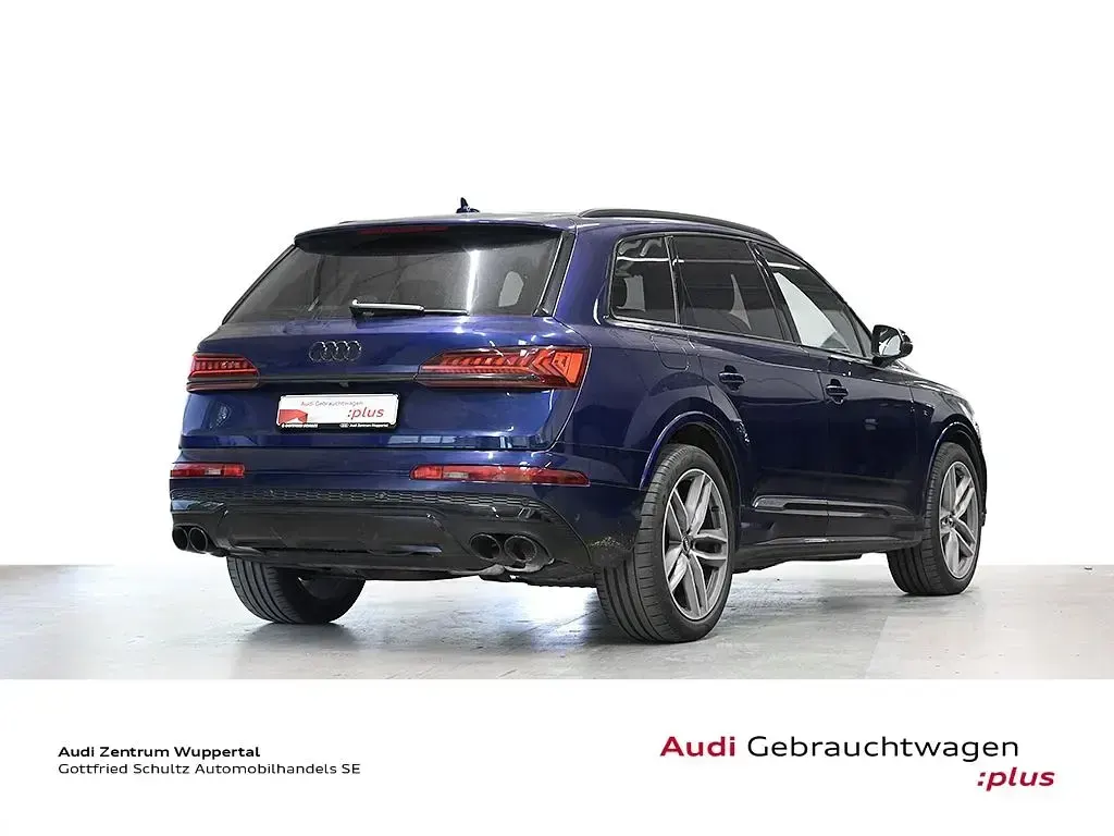 Gebraucht Audi Q7 Design 286 PS (210 kW) 2020 Navarrablau metallic SUV