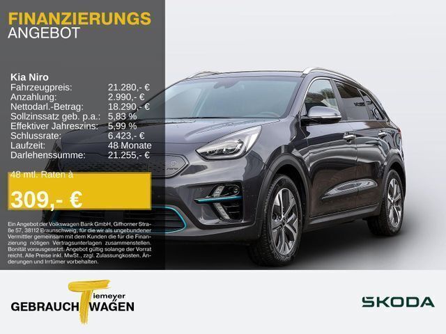 Grau Gebraucht 2020 Kia e-Niro Spirit SUV | 21.280 € (Fairer Preis) - Bild 1/1