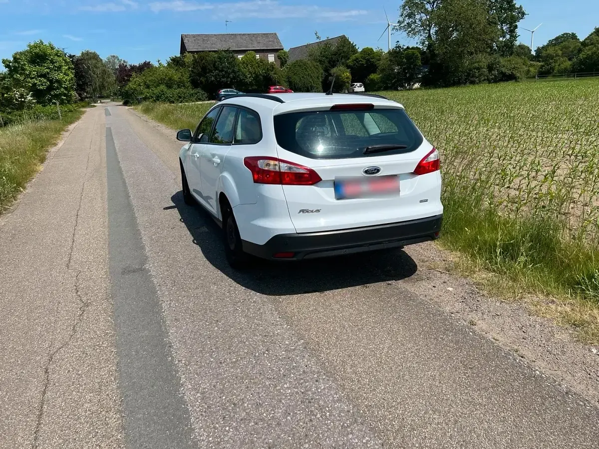 Gebraucht Ford Focus 125 PS (91 kW) 2014 Weiß Kombi