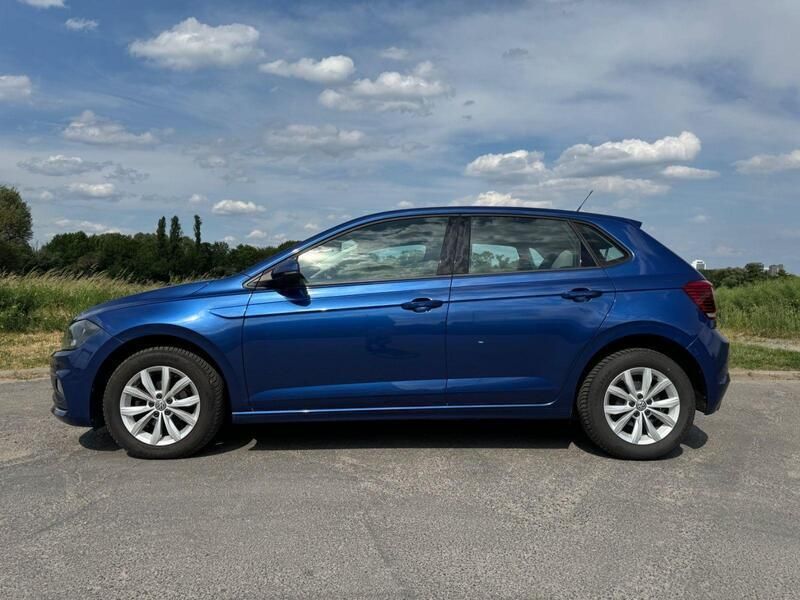 Blau Gebraucht 2019 VW Polo Highline Kleinwagen | 14.500 € (Guter Preis) - Bild 1/4