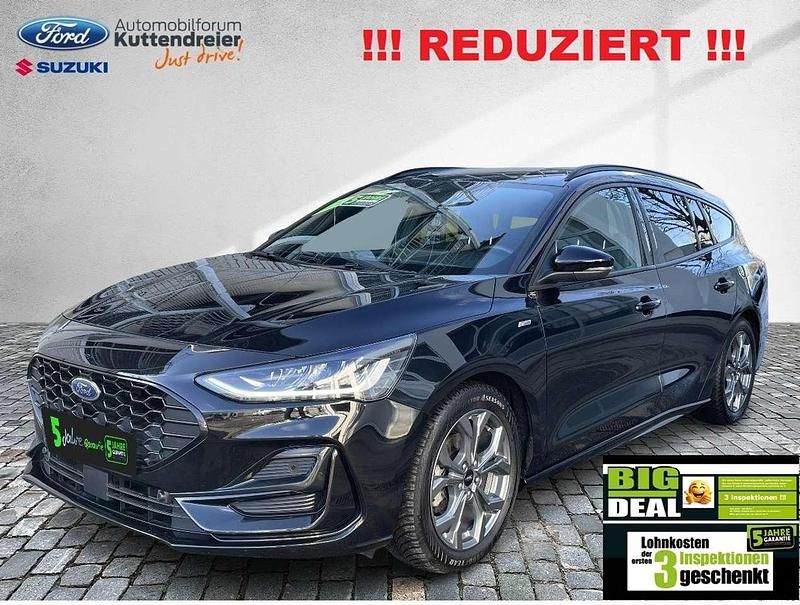 Gebraucht Ford Focus ST-Line X 125 PS (91 kW) 2024 Schwarz Limousine