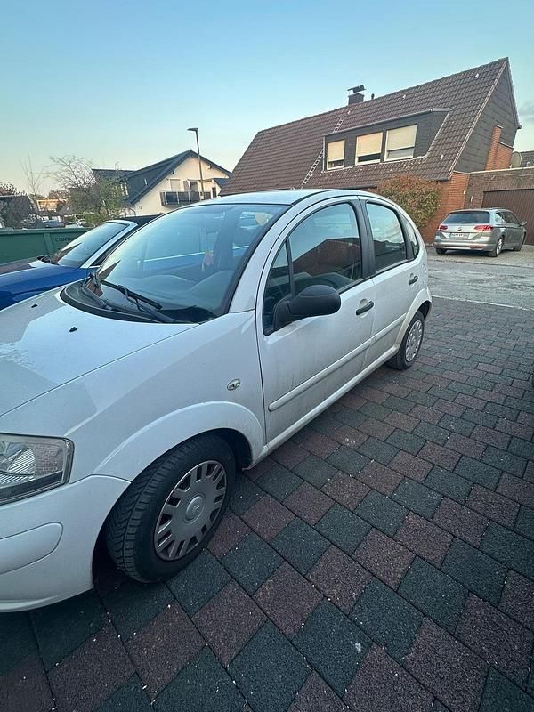 Gebraucht Citroën C3 2008 Weiß Kleinwagen